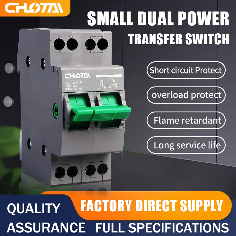 Kleiner Dual-Power-Source-Transferschalter