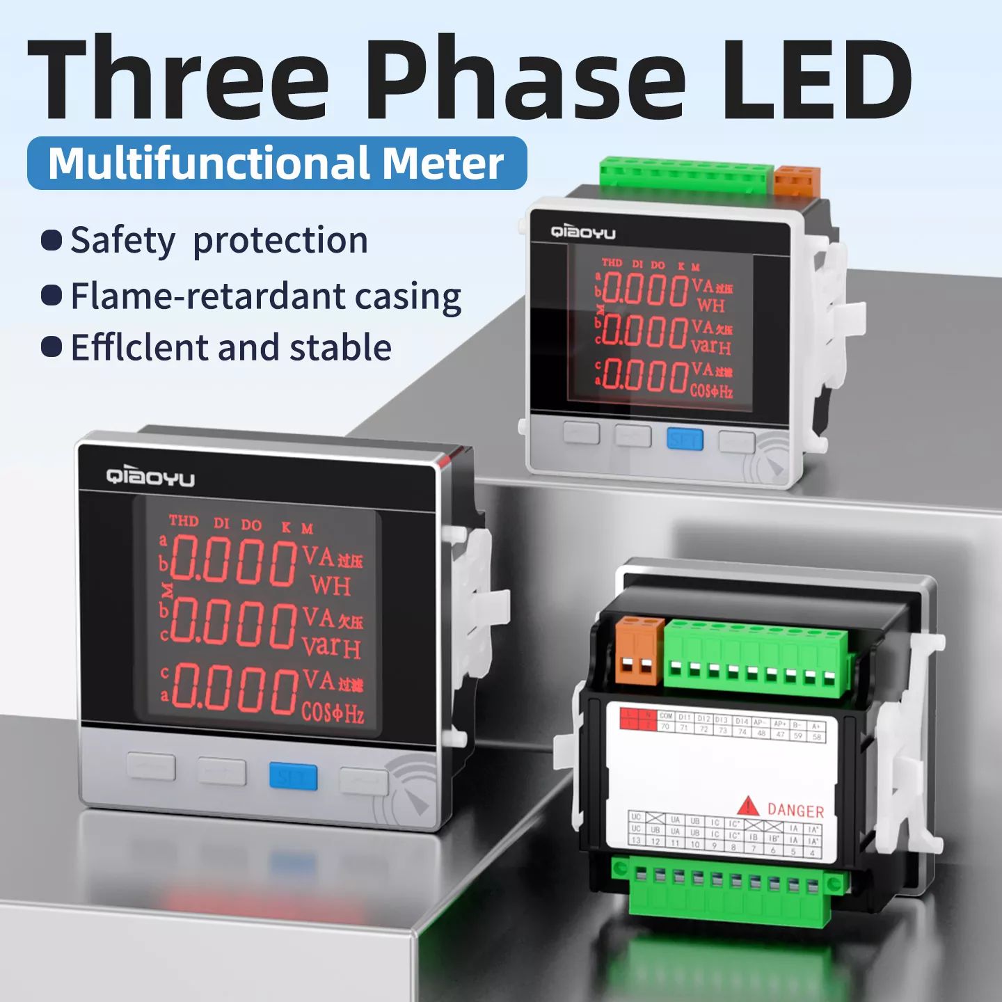 Dreiphasiges LED-Multifunktionsmessgerät
